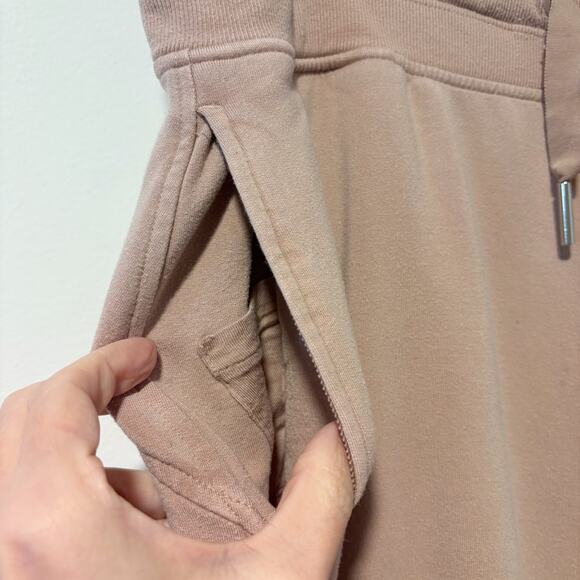 Athleta Balance Joggers Pants Women's Large Light Pink Peach Comfy Lounge - Picture 5 of 10